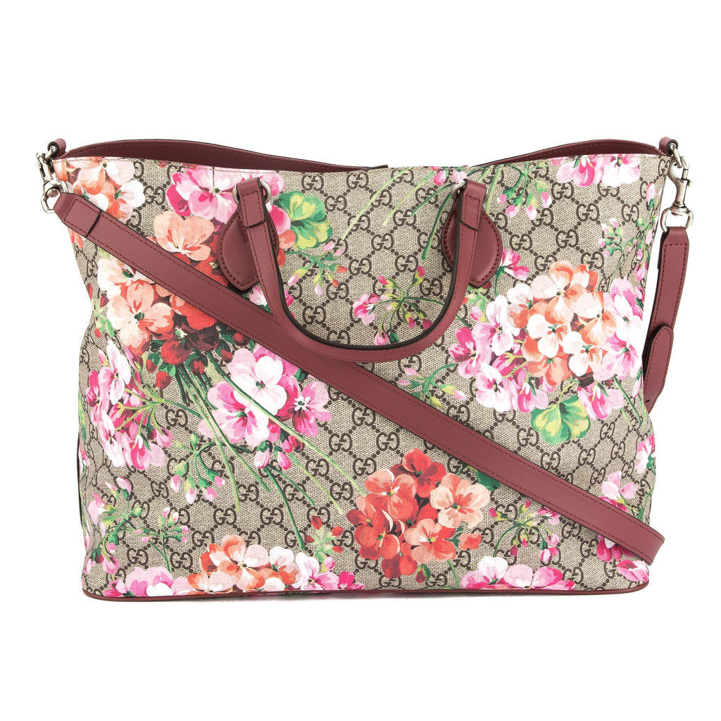 gucci soft gg blooms tote