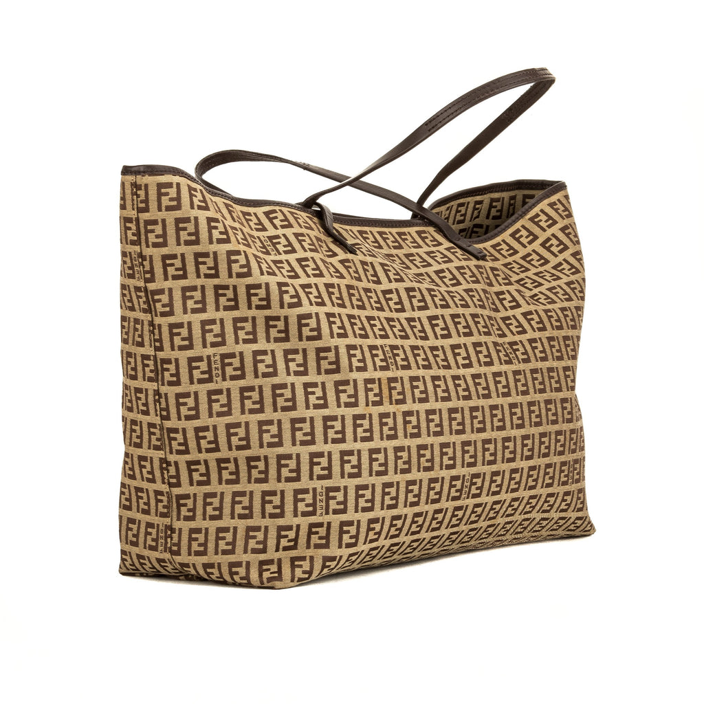 fendi zucchino shopping tote