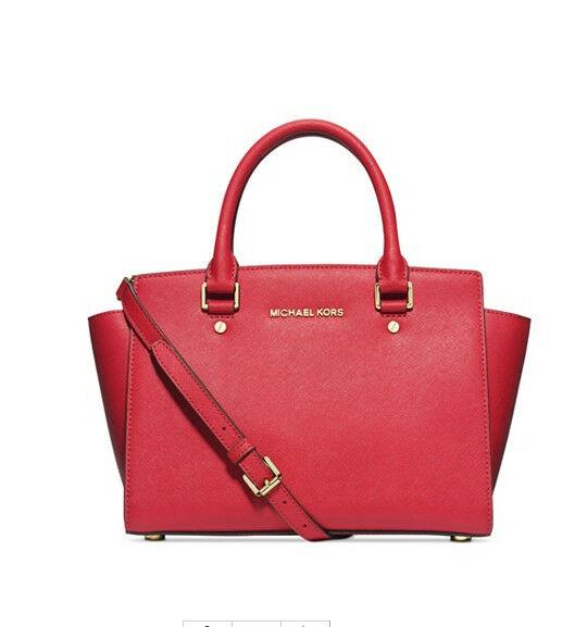 michael kors leather tote bag