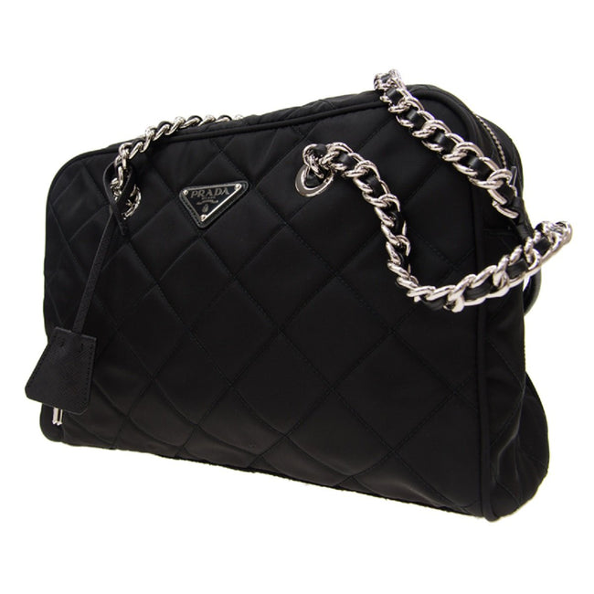 prada quilted tessuto nylon shoulder bag