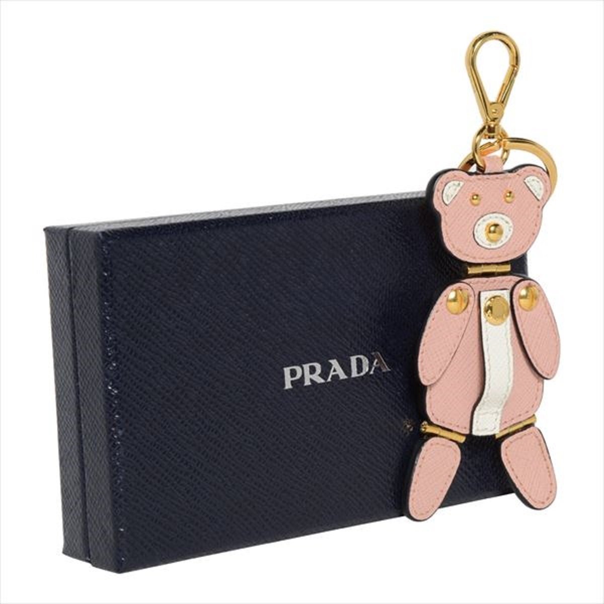 Prada Saffiano Bear Orchidea Pink Leather Keychain 1TL177 – ZAK BAGS ©️ |  Luxury Bags