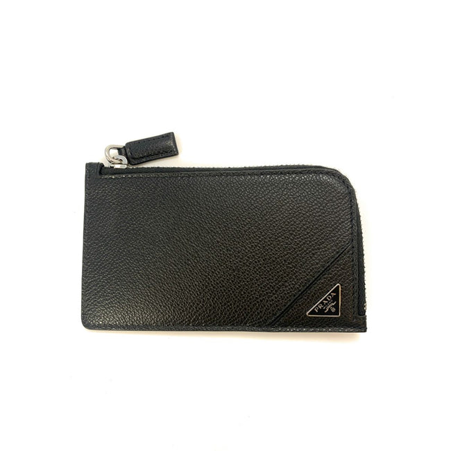 mens prada card case