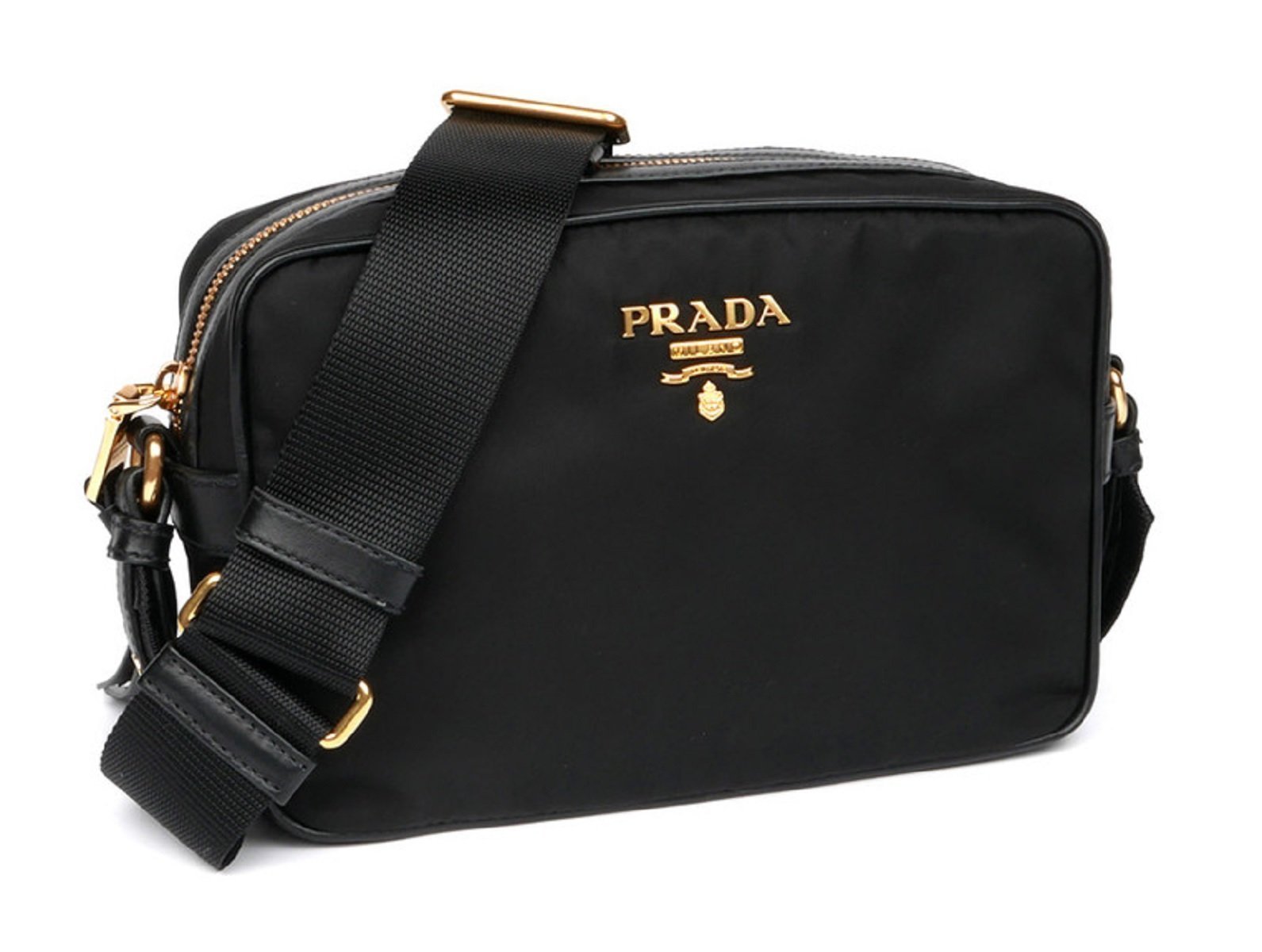 Prada Tessuto Nylon Black Camera Bag Cross Body 1BH089 – ZAK BAGS ©️ |  Luxury Bags