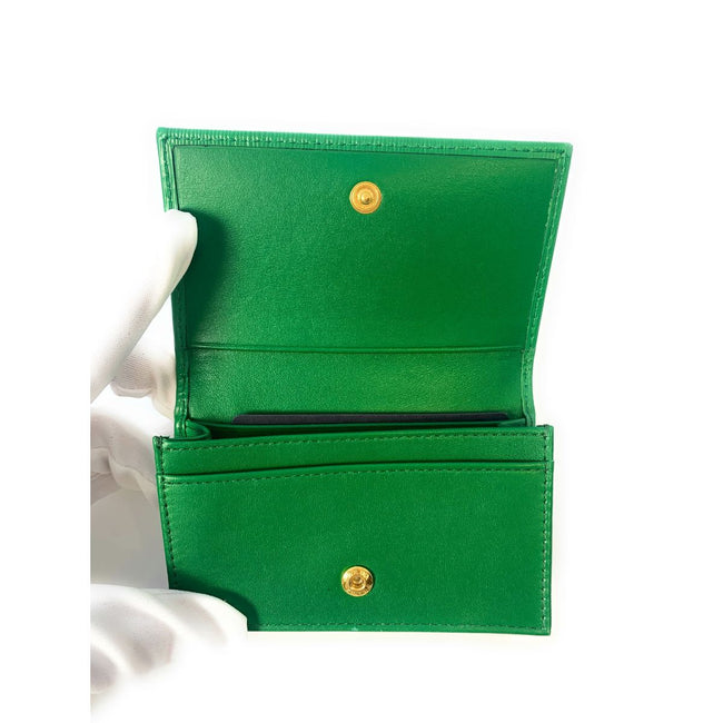 Prada Womens Vitello Move Verde Green Leather Card Case Wallet 1MC122 – ZAK  BAGS ©️ | Luxury Bags
