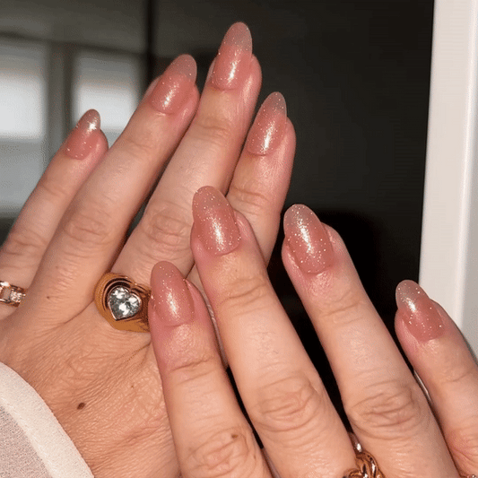 Press On Nails - Diamond Glitter Trio - Signet Beauty