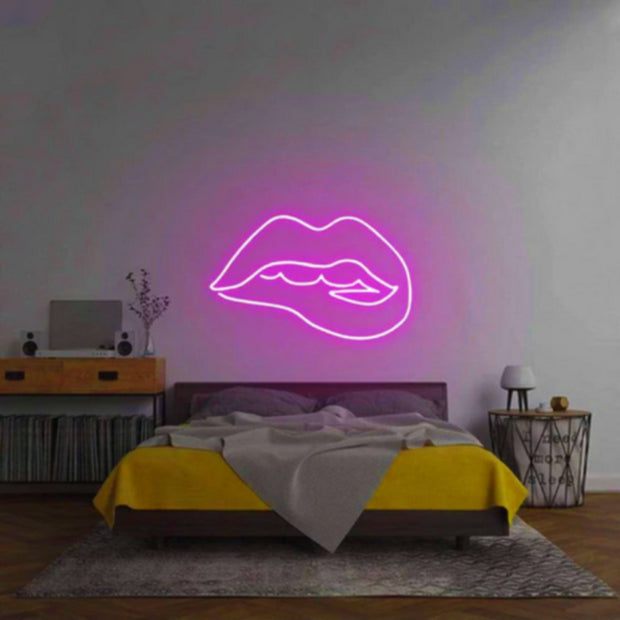 Kenia Proberen zoom lippen neon lamp | neonlampen.nl