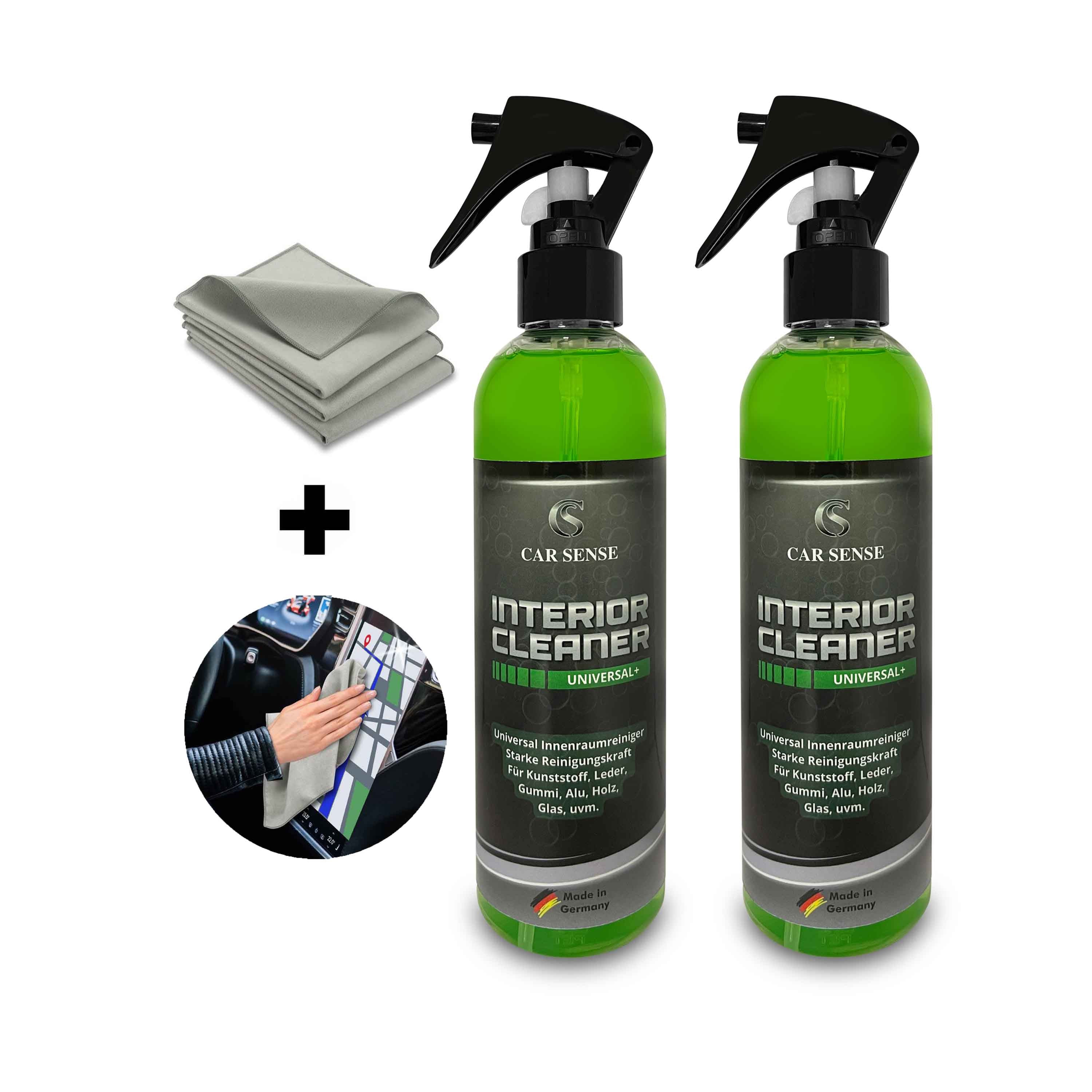 Interior Cleaner Universal+ 2er Set – Car Sense Autopflege