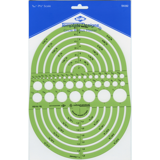 Alvin TD333 - Small Ellipse Guide Template