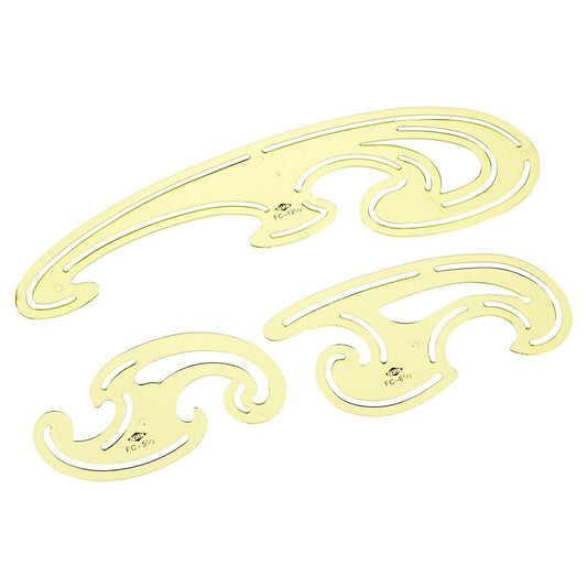 French Curve Set - 4 Curves