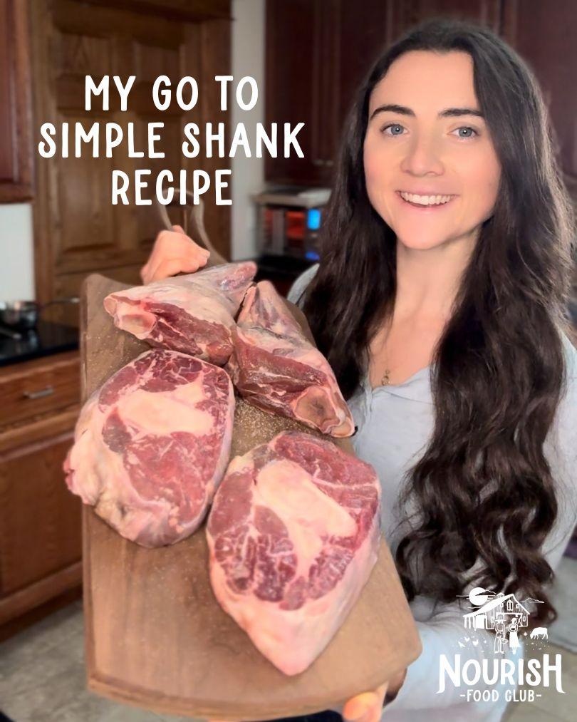 A person holding a cutting board with meat

Description automatically generated