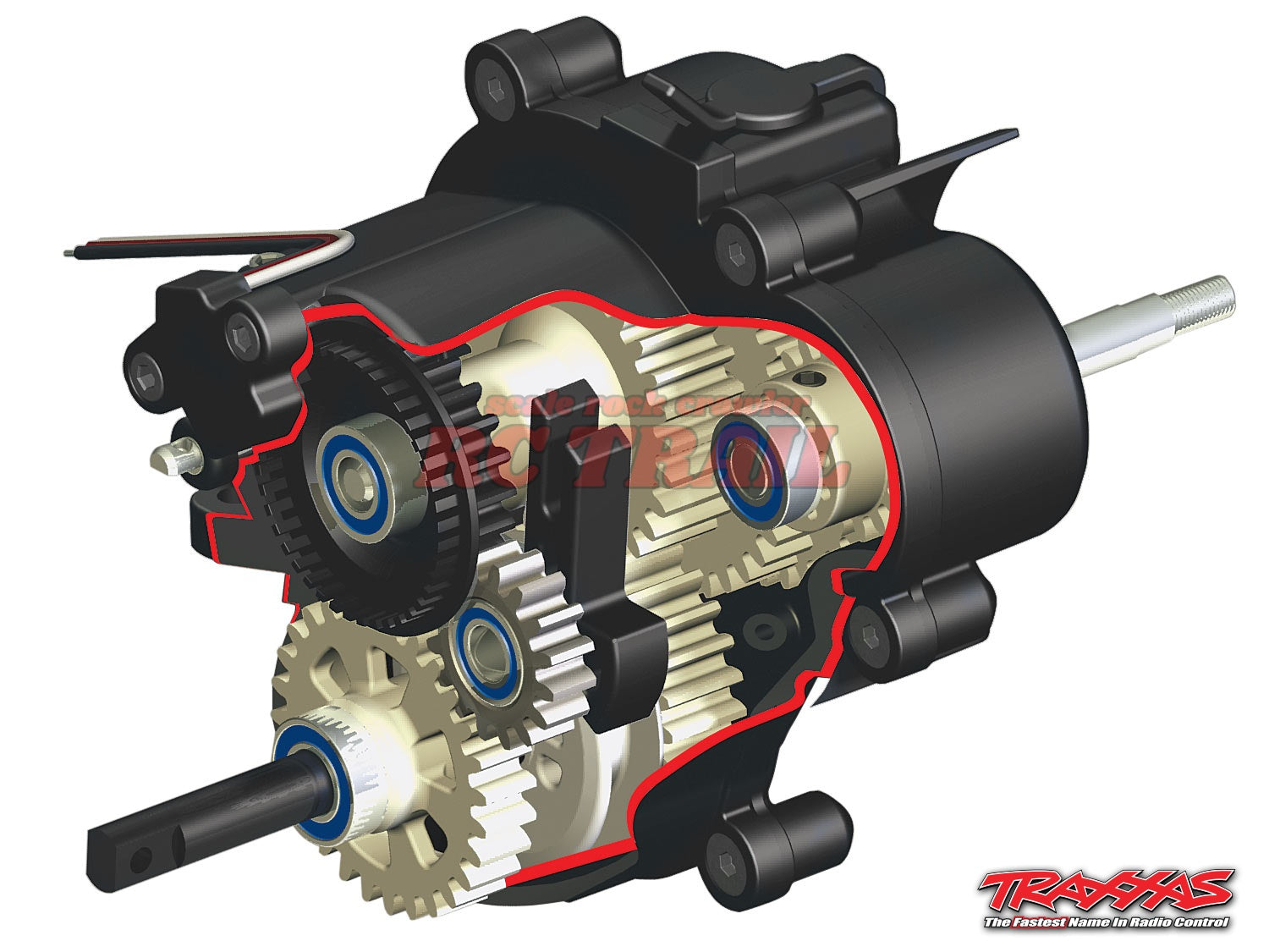 トラクサス Revo 3.3 4WD RTR エンジン モンスタートラック / TQi