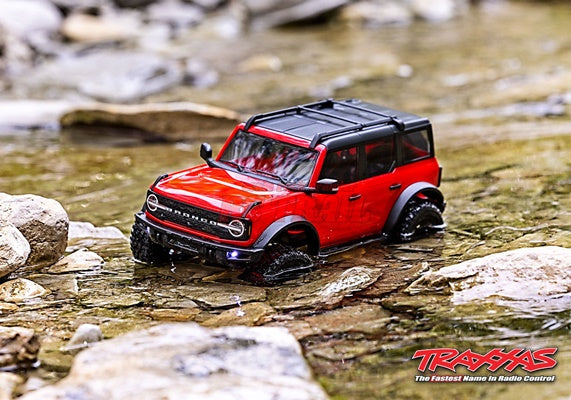 お一人様1台限定】トラクサス 1/18 TRX4M ブロンコ ブルー 97074-1