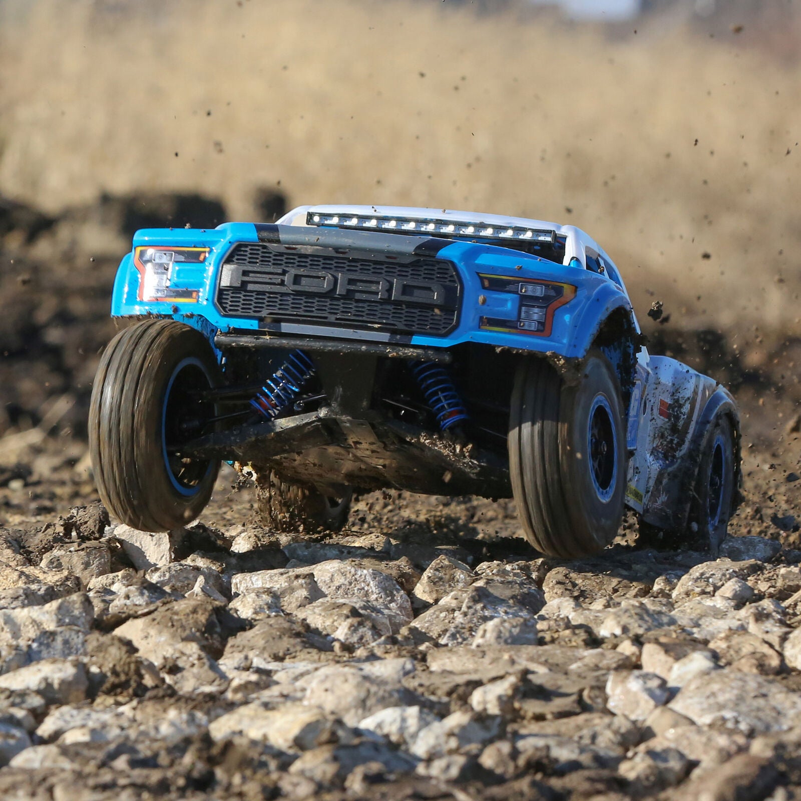 Losi 1/10 King Shocks Ford Raptor Baja Rey 4WD ブラシレス RTR V2