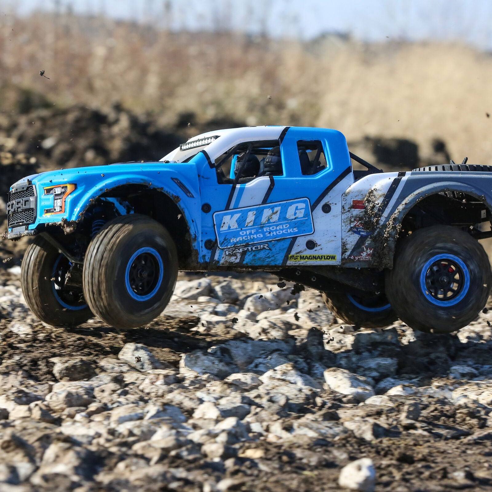 1/10Losi Baja Rey Ford Raptor未走行ラジコンカー-