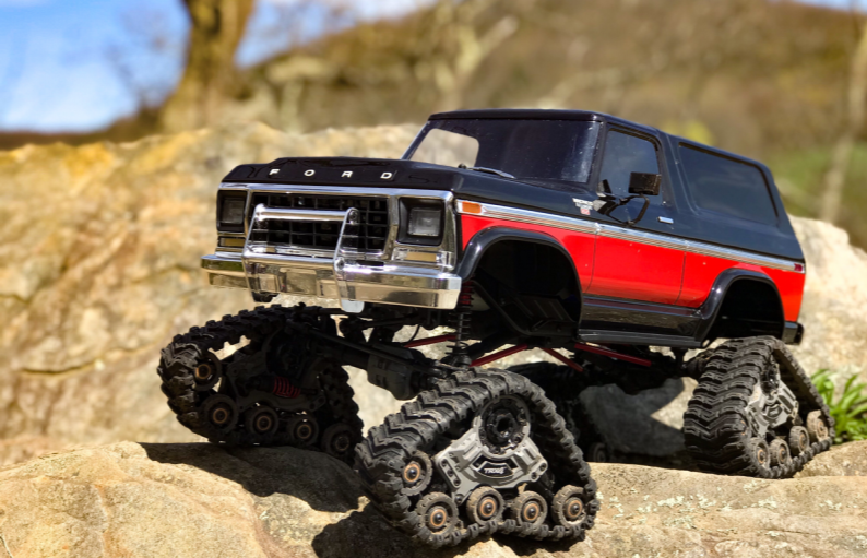 トラクサス TRX-4 トラクサスキャタピラユニット 完成セット ディープ