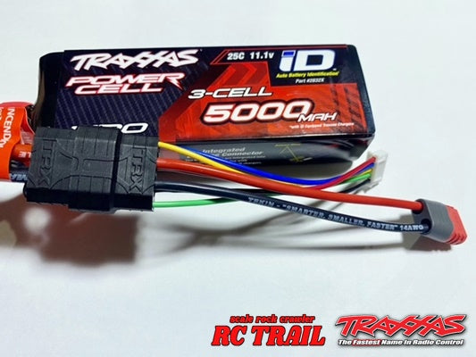 トラクサス 純正LIPOバッテリー 4s 5000mAh 25c 2889X-