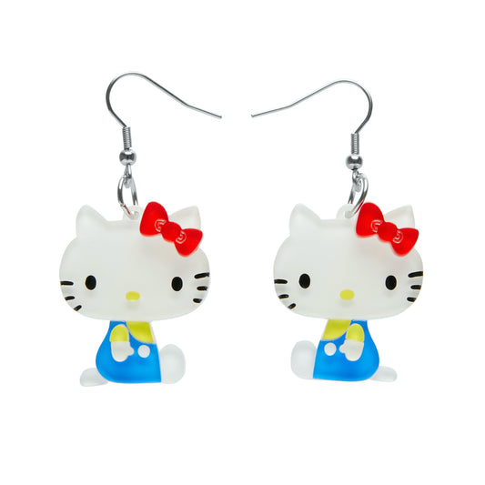 Hello Kitty Flower Dangle Earrings | Faeri