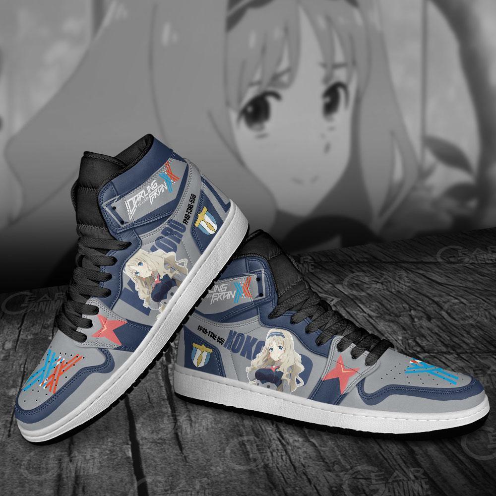 GearAnime Kokoro Darling In The Franxx Sneakers Code 556 Anime Shoes - Gearanime