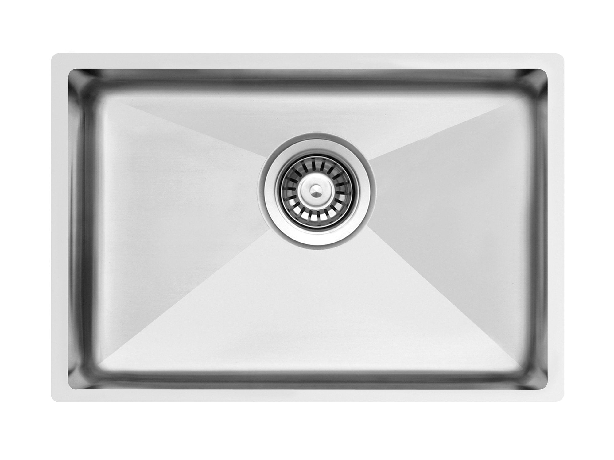 24 Inch Stainless Steel Undermount Single Bowl Kitchen Sink Trend 24   SD 146101 