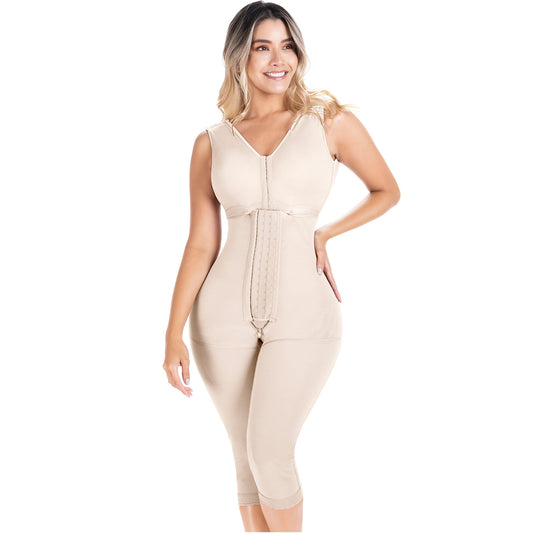 Sonryse SP23NC  Open Bust Daily Use Bodysuit Tummy Control for