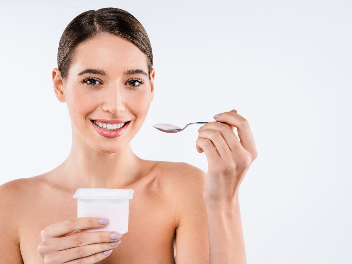 What skin conditions can probiotics help manage?
