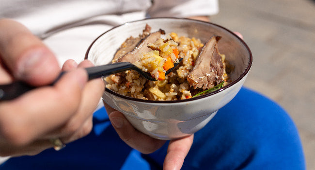 digestive distress after eating rice