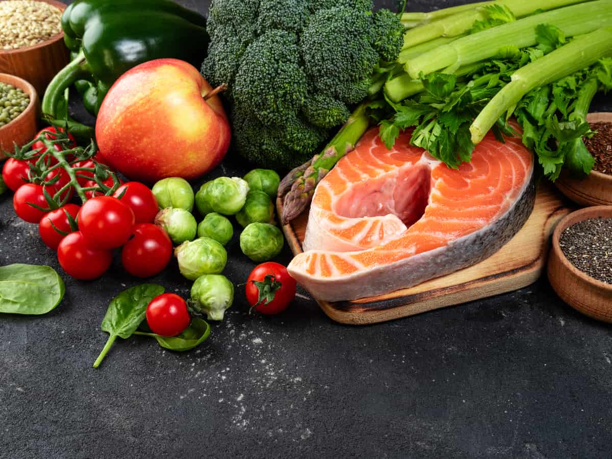 foods such as leafy greens, berries, and oily fish