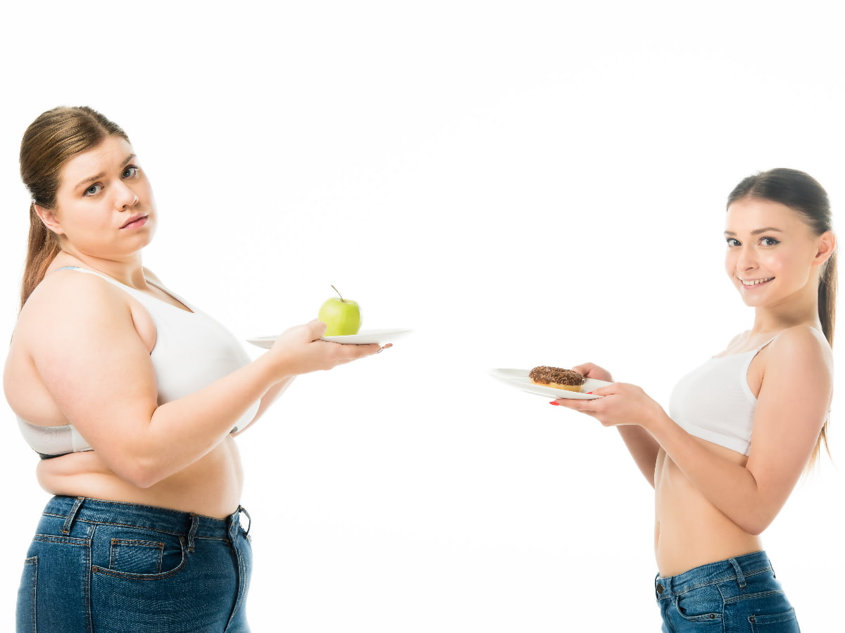 weight gain or loss, malnutrition, and a general decline in health