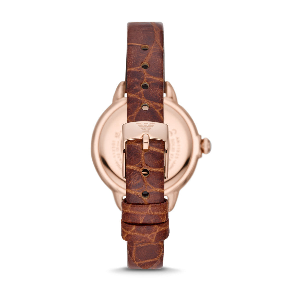 Emporio Armani Chronograph Brown Leather Watch AR11482 – Watch Station® -  Hong Kong Official Site for Authentic Designer Watches, Smartwatches &  Jewelry