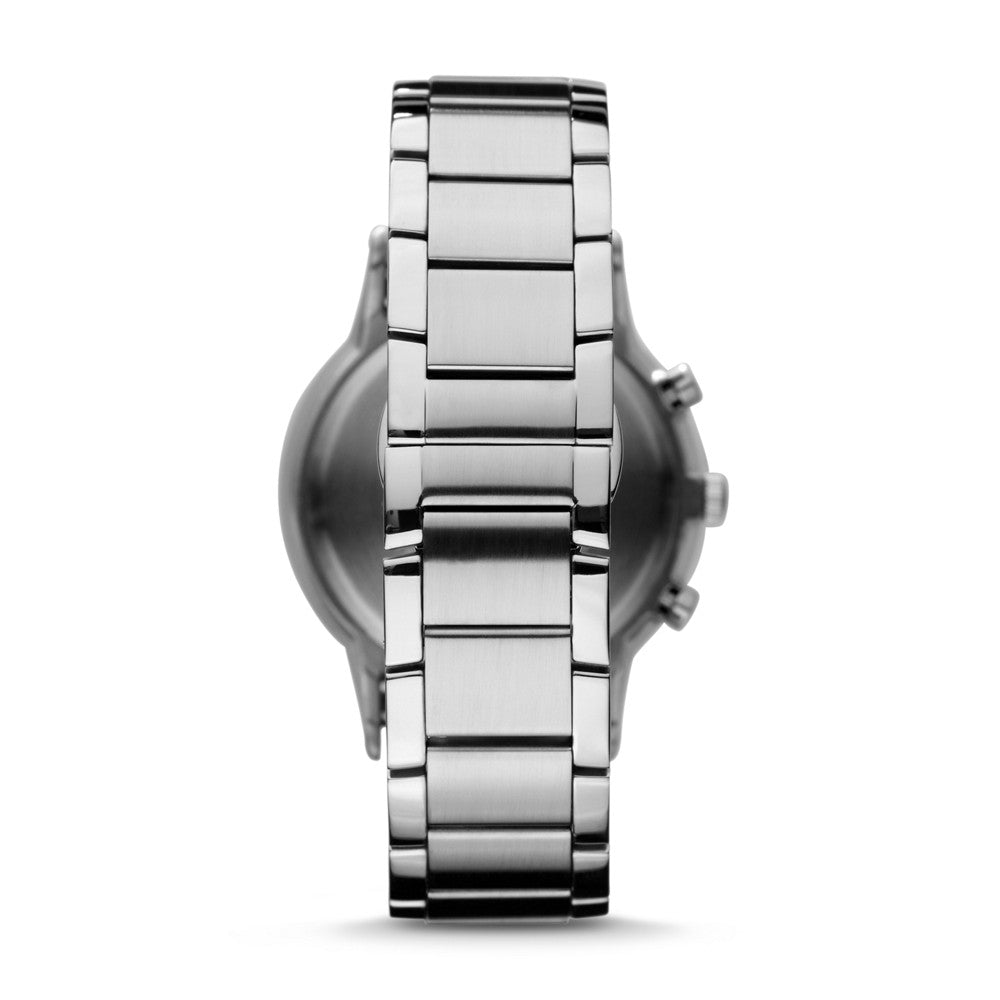 Date Designer Authentic & – Watches, Emporio Kong Site Hong Armani Jewelry AR11338 Stainless Watch for Watch - Three-Hand Official Steel Station® Smartwatches