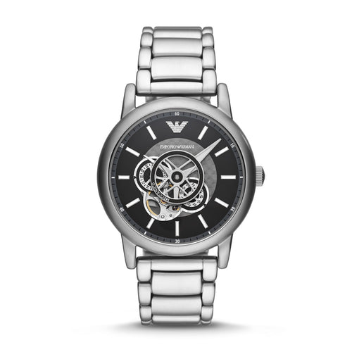 Emporio Armani Automatic Stainless Steel Watch AR60061 – Watch Station® -  Hong Kong Official Site for Authentic Designer Watches, Smartwatches &  Jewelry