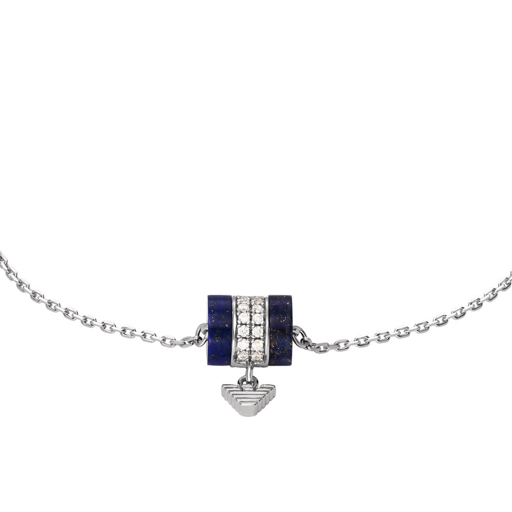 Emporio Armani Blue Lapis Lazuli Components Necklace EG3570040