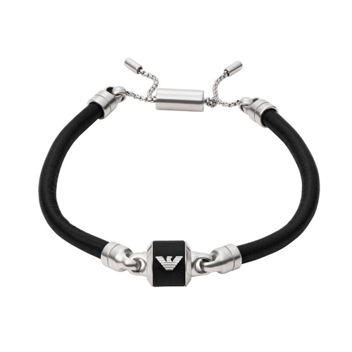 Diesel Black Agate Beaded Bracelet DX1341040 – Watch Station