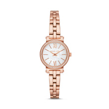 Load image into Gallery viewer, Michael Kors Women&#39;s Sofie Rose Gold-Tone Watch MK3834
