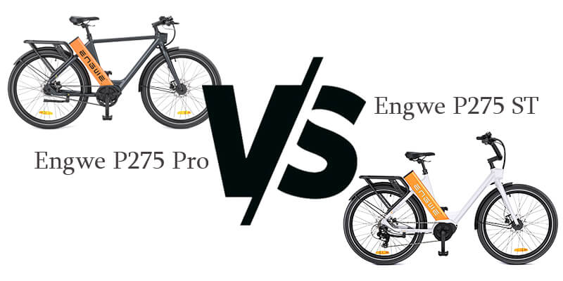 e-bike comparison: engwe p275 pro vs. engwe p275 st