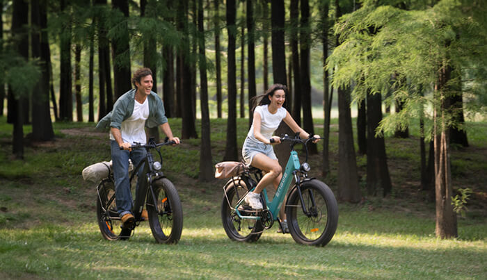 enjoy family time with electric bikes