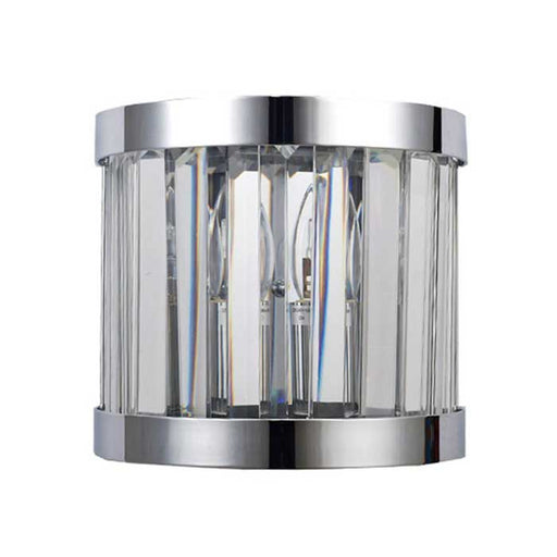 Magnalux Pandora 2 Light Crystal Table Lamp Polished Chrome PAN02CHTL —  Barrett Castle Lighting