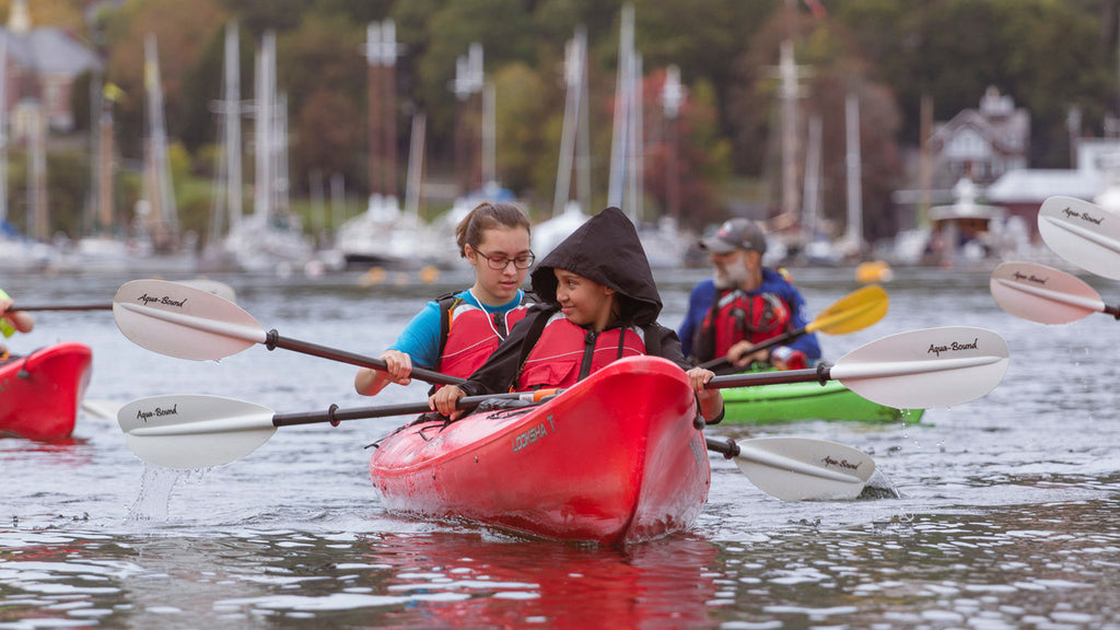 Kayaking in Camden Harbor