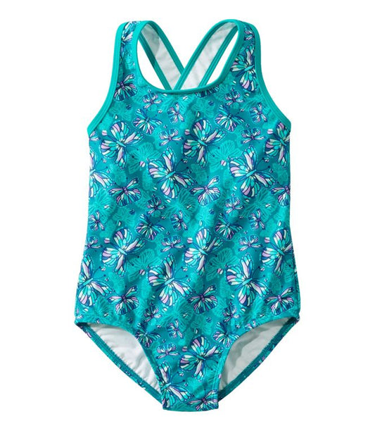 Girls' Watersports Swimwear, Tankini Short Set