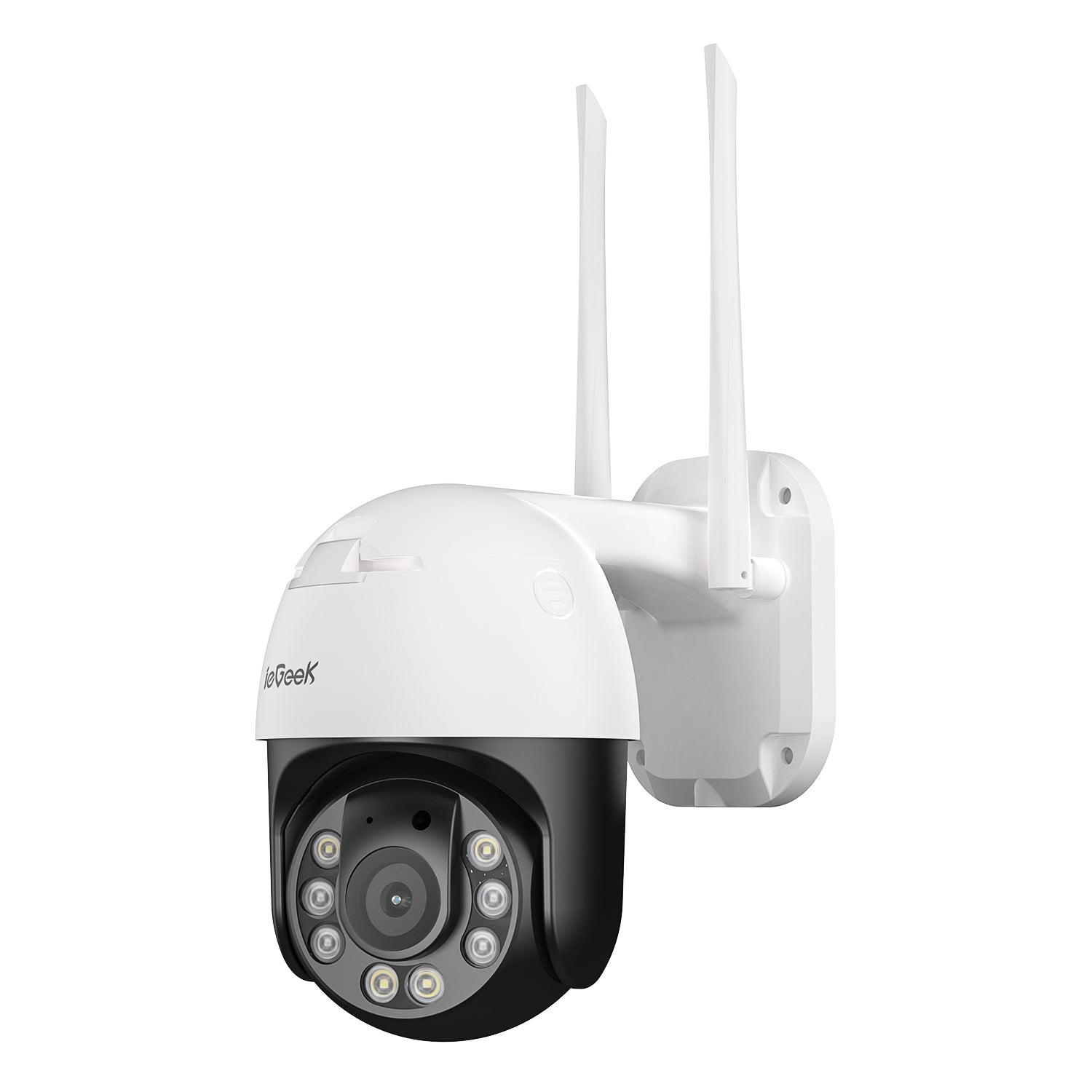 Iegeek - IE50 Caméra Reseau Connectee Intérieur 360° Wi-Fi Sphérique PTZ  Détecteur de Mouvement Blanc - Caméra de surveillance connectée - Rue du  Commerce