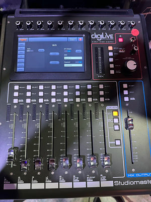 Studiomaster 16 Channel Digital Mixer -DIGILIVE-16 - Rhythm Section Bass Gear