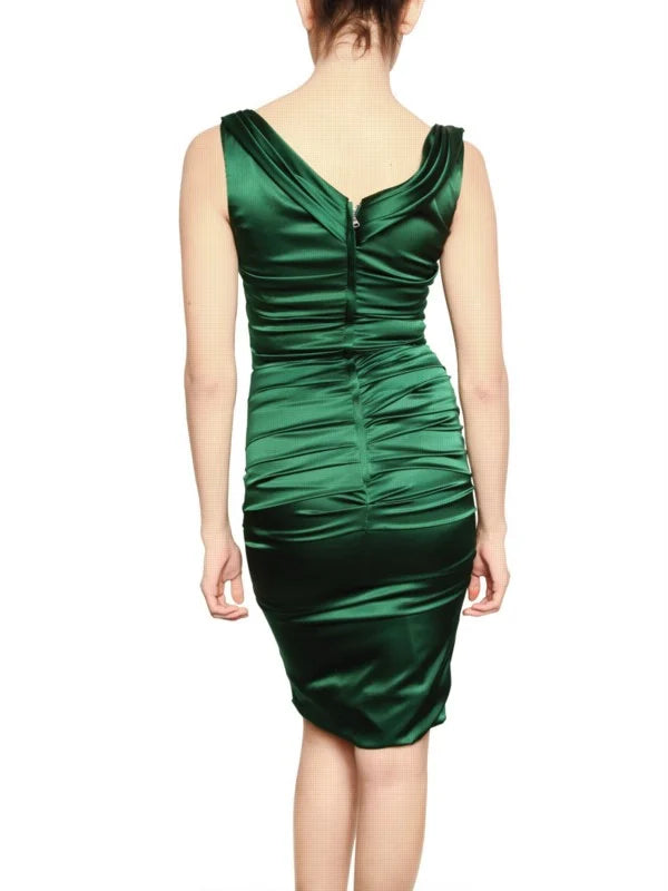 Dolce & Gabbana Emerald Dress – weartherunway