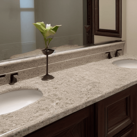 marble granite bathroom vanity countertop