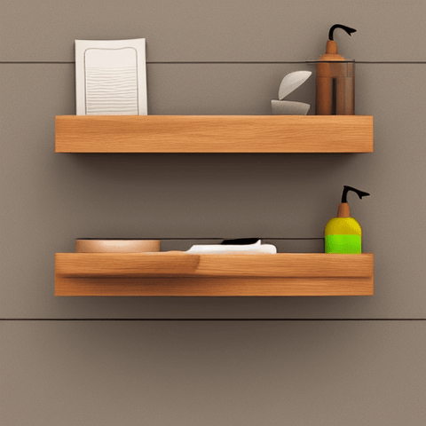 Adding a Storage Shelf to the Wall to Increase Space