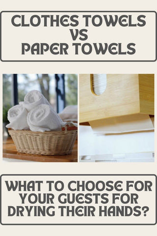 cover image for clothes towels vs paper towels