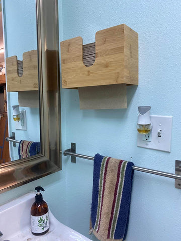 How To Hide Paper Towel Holder? - Tools for Kitchen & Bathroom