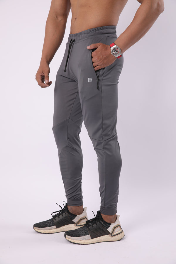 Solid Grey & White Men Track Pants Combo Pack – Faricon