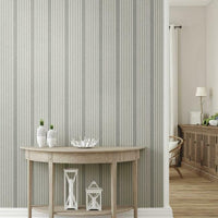 French Linen Stripe Premium Peel + Stick Wallpaper – York Wallcoverings
