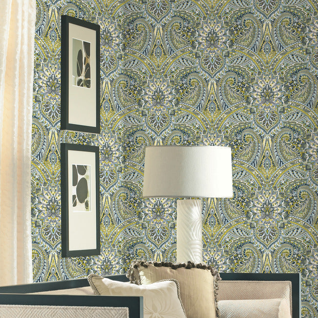 Waverly Swept Away Peel and Stick Wallpaper – York Wallcoverings