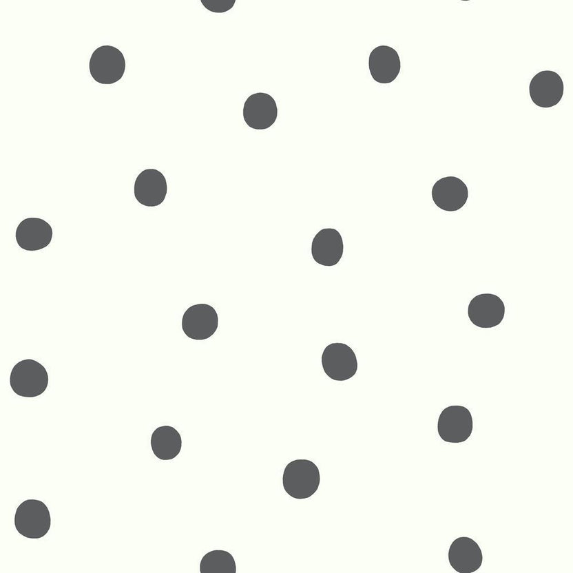 Black Dots Peel and Stick Wallpaper – York Wallcoverings